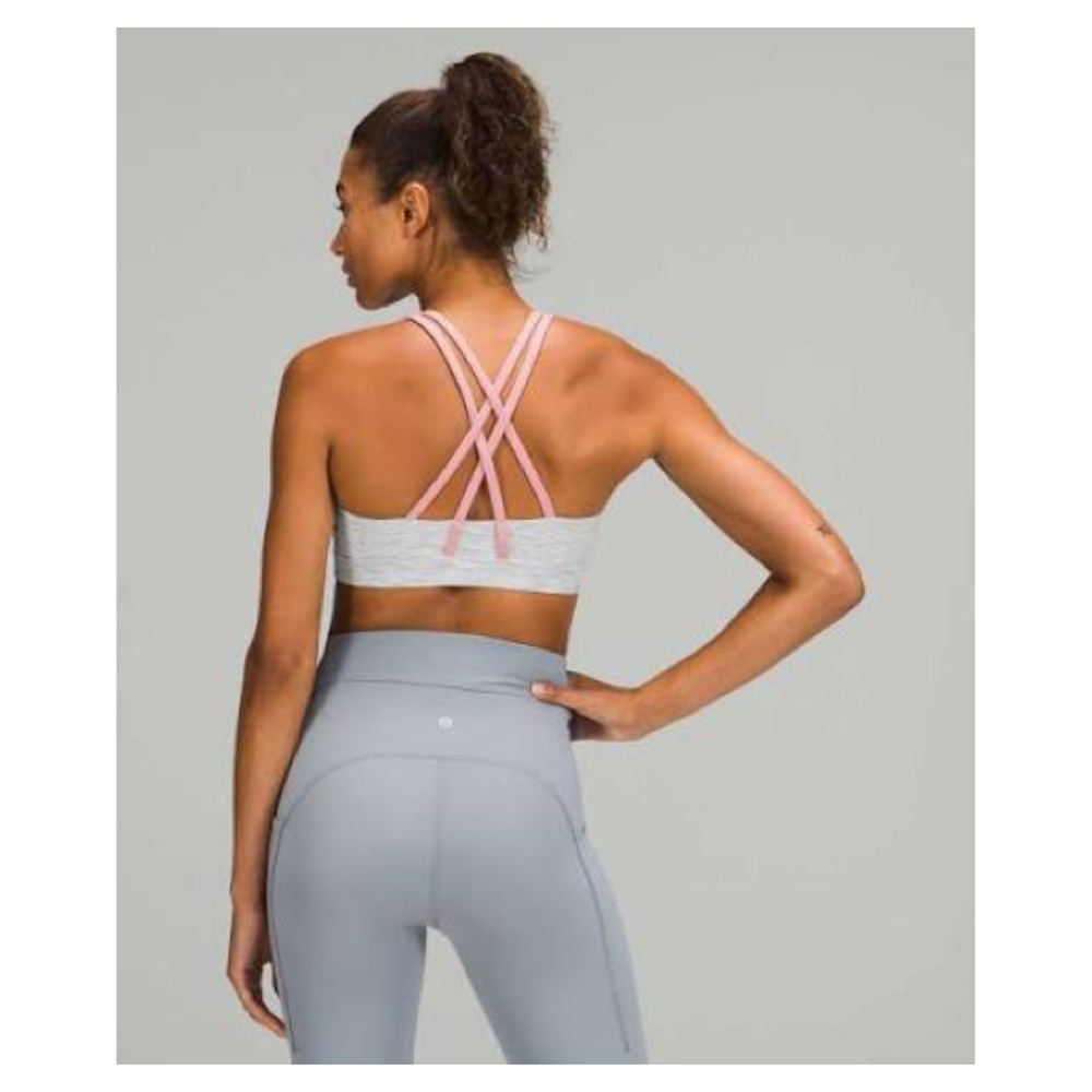 LULULEMON Energy Bra “Wee Are From Space Nimbus Battleship”